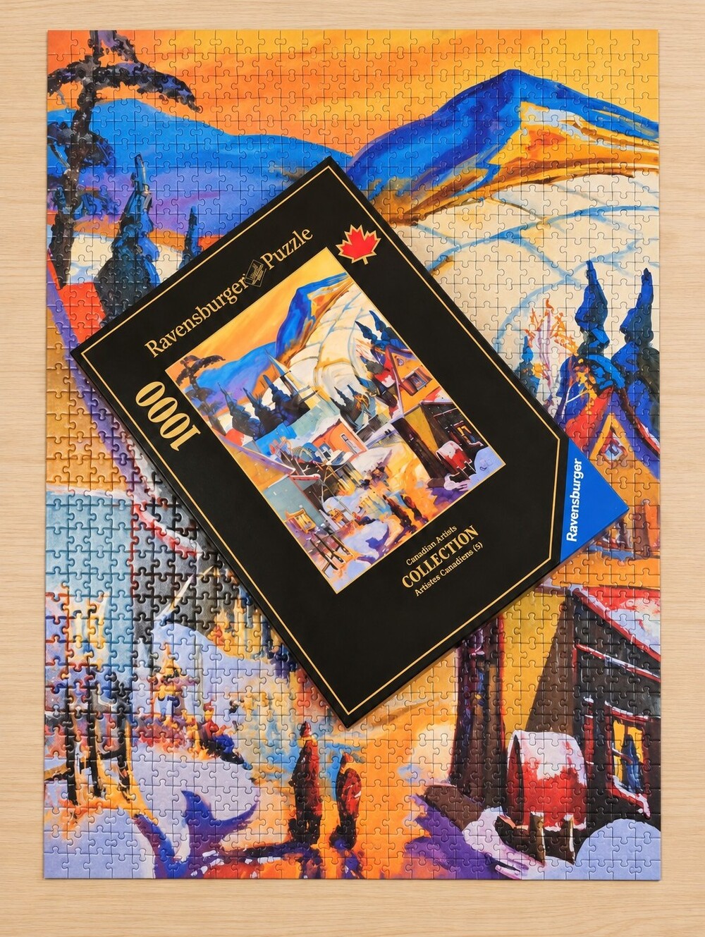 Ravensburger Normand Boisvert Canadian Artists Jigsaw Puzzle 1000 Pc COMPLETE